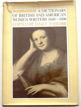 A Dictionary of British and American Women Writers 1660-1800 - 0