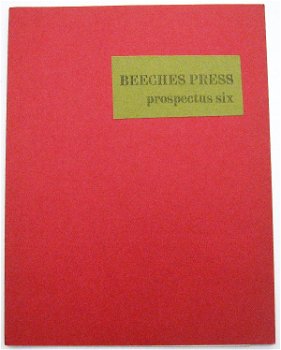 Beeches Press 1990 Prospectus Six - 0