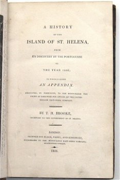 History of the Island of St. Helena 1808 Brooke - 3