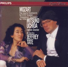 CD - MOZART - Mitsuko Uchida, piano - Jeffrey Tate, dirigent