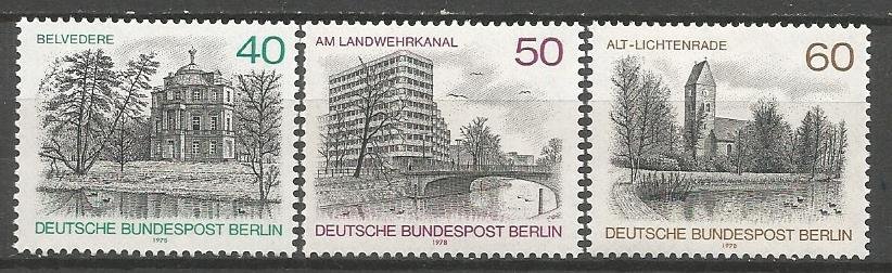 Berlijn 578 - 580 postfris - 0