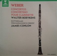 James Conlon  -  Carl-Maria von Weber: Concertos Nos. 1 & 2/Concertino  (CD) 