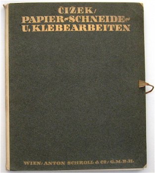 Papier-Schneide und Klebearbeiten 1914 Cizek Portfolio - 1
