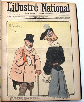 l'Illustré National 1906 Jaargang incl. Kalender en kerstnr. - 5