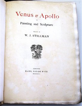 Venus & Apollo in Painting & Sculpture 1897 Stillman 396/555 - 2