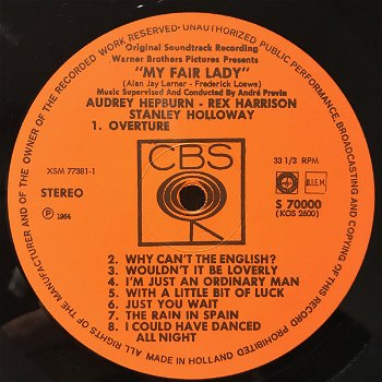 My Fair Lady - Soundtrack Origineel [Stereo] - 2