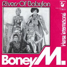 Boney M. ‎– Rivers Of Babylon / Brown Girl In The Ring  (Vinyl/Single 7 Inch)