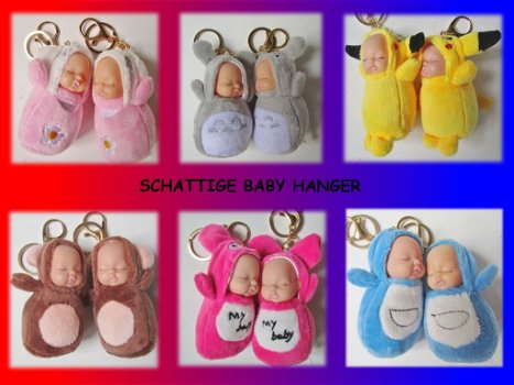 SCHATTIGE SLEUTELHANGER - BABY'S - 0
