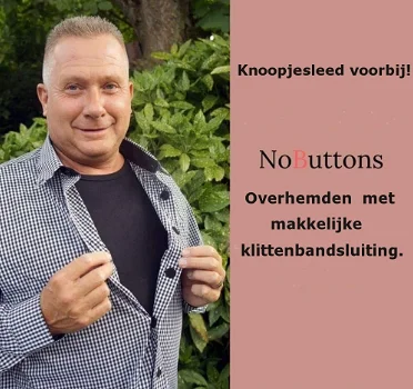 Seniorenkleding. Makkelijk openen en sluiten. Knoopjesleed voorbij! - 0