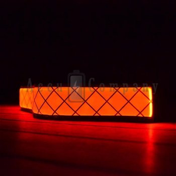 Hardloop band, Elastische reflecterend met fiber licht - 0