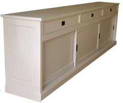Dressoir wit Sneek 300cm