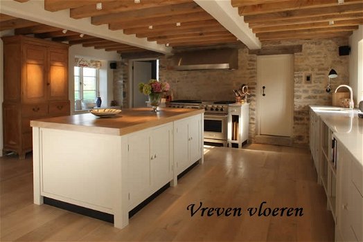 Frans eiken houten vloeren voor elke keuken - 1