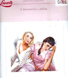 AANBIEDING LANARTE BORDUURPAKKET,  2 ROMANTIC LADIES  531