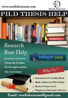 Phd thesis Writing Services 