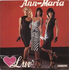 Luv  ‎– Ann-Maria  (Vinyl/Single 7 Inch)