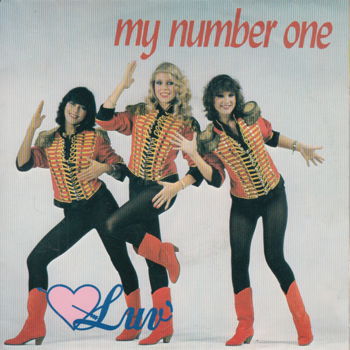 Luv ‎– My Number One (Vinyl/Single 7 Inch) - 0