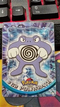 Poliwrath #62 Series 1 (Topps) Pokemon gebruikt - 0