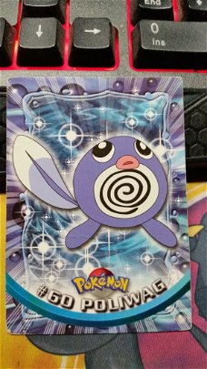 Poliwag  #60 Series 1 (Topps) Pokemon gebruikt