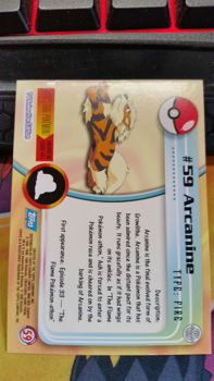 Arcanine #59 Series 1 (Topps) Pokemon gebruikt - 1