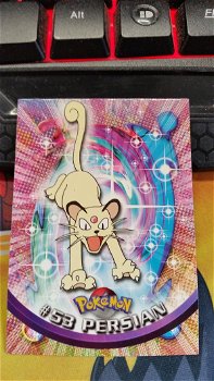 Persian #53 Series 1 (Topps) Pokemon gebruikt 2 - 0