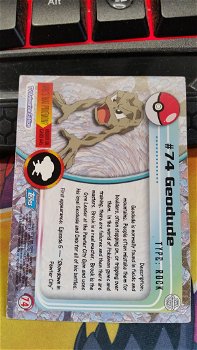 Geodude #74 Series 1 (Topps) Pokemon gebruikt - 1