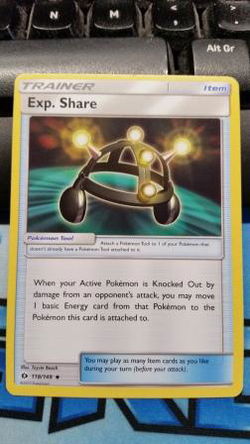 Exp. Share 118/149 Sun&Moon