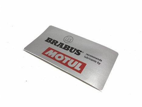 STICKER STIJL BRABUS MOTUL - 1