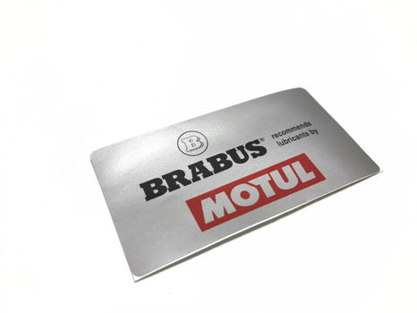 STICKER STIJL BRABUS MOTUL - 2