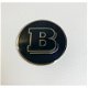 HANDGEMAAKT ACHTERBADGE LOGO EMBLEEM 60 MM STIJL BRABUS - 2 - Thumbnail