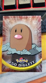 Diglett #50 Foil Series 1 (Topps) Pokemon nearmint - 0