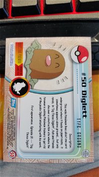 Diglett #50 Foil Series 1 (Topps) Pokemon nearmint - 1