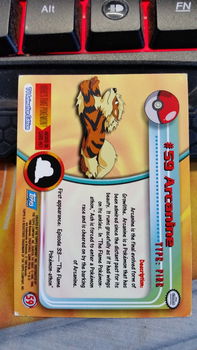 Arcanine #59 Series 1 (Topps) Pokemon gebruikt 3 - 1