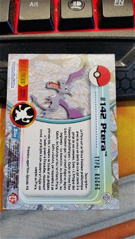 PTERA #142 Series 3 (Topps) Pokemon gebruikt FRANS - 1