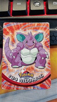 Nidoking #34 Series 1 (Topps) Pokemon gebruikt 2 - 0