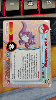 Nidoking #34 Series 1 (Topps) Pokemon gebruikt 2 - 1