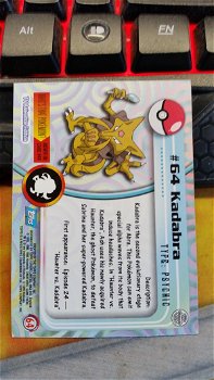Kadabra #64 Foil Series 1 (Topps) Pokemon nearmint - 1