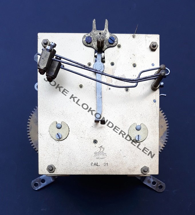 = Pendule uurwerk = Bodan Swissmade =41835 - Afbeelding 3
