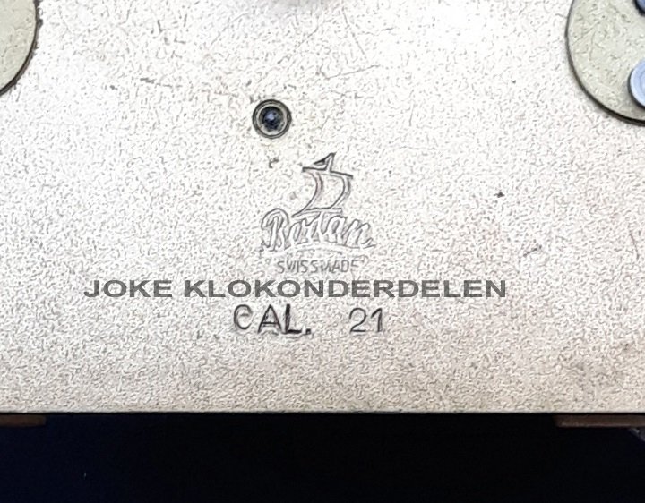 = Pendule uurwerk = Bodan Swissmade =41835 - Afbeelding 5