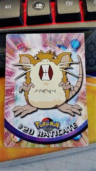 Raticate #20 Series 1 (Topps) Pokemon gebruikt - 0