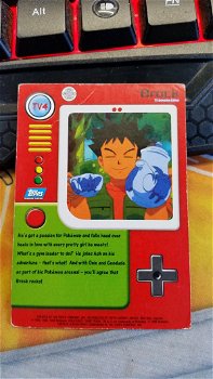 Brock TV4 Series 1 (Topps) Pokemon gebruikt - 1