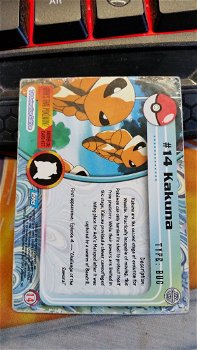 Kakuna #14 Foil Series 1 (Topps) Pokemon gebruikt 2 - 1