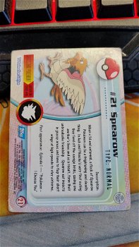 Spearow #21 foil Series 1 (Topps) Pokemon gebruikt - 1