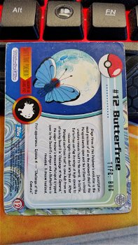 Butterfree #12 Series 1 (Topps) Pokemon gebruikt - 2
