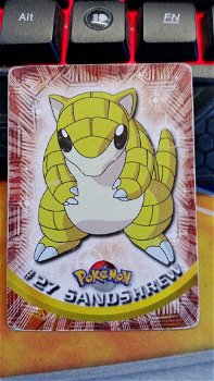 Sandshrew #27 Series 1 (Topps) Pokemon gebruikt - 0