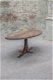 Walnoten ovale tafel 200x100cm Meubelfabriek Westra - 1 - Thumbnail