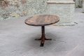 Walnoten ovale tafel 200x100cm Meubelfabriek Westra - 2 - Thumbnail