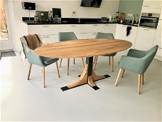 Industriele design tafel Frjemd 220x110cm