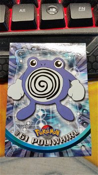 Poliwhirl #61 Series 1 (Topps) Pokemon gebruikt 4 - 0