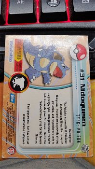 Nidoqueen #31 Foil Series 1 (Topps) Pokemon gebruikt - 1