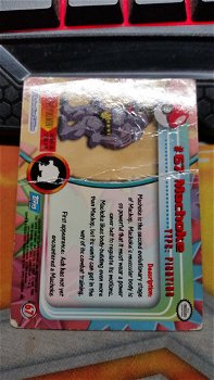 Machoke #67 Series 1 (Topps) Pokemon gebruikt zwaar - 1